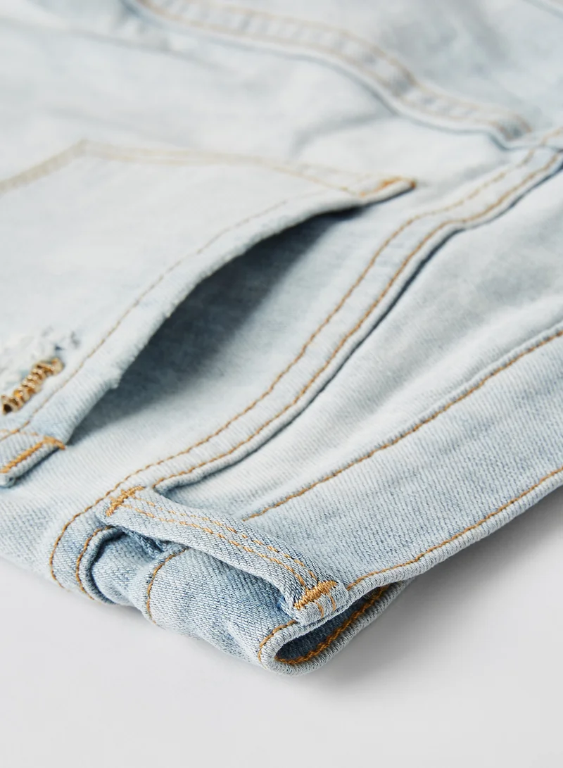 Juicy Couture Kids/Teen Slim Fit Jeans Light Blue