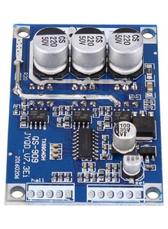 DC 12V-36V 15A 500W Brushless Motor Controller Hall BLDC Driver Board Blue 12x12x12cm