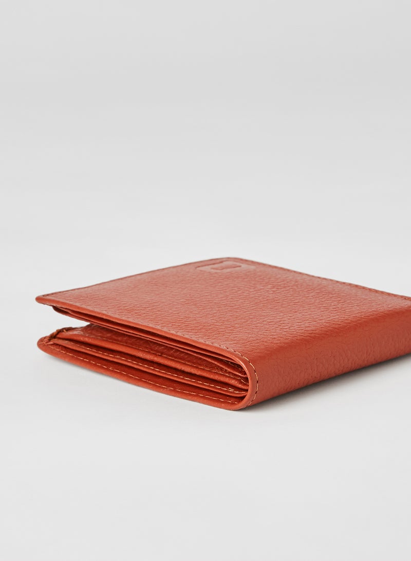 QUWA - Genuine Leather Wallet Tan Brown - Image 1