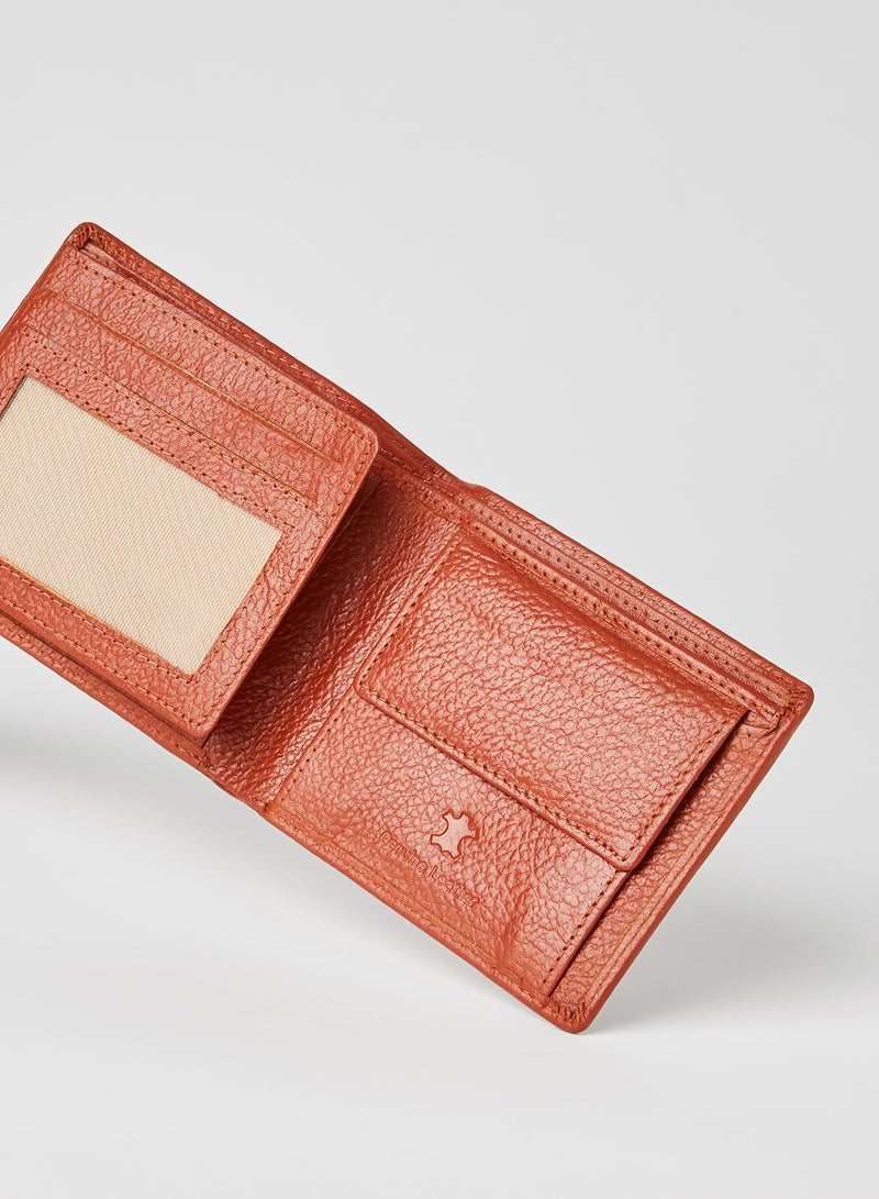 QUWA - Genuine Leather Wallet Tan Brown - Image 1