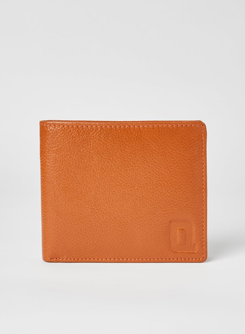QUWA Genuine Leather Wallet Tan  - Image 1