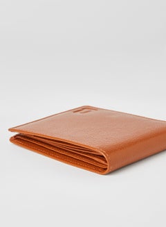 QUWA Genuine Leather Wallet Tan  - Image 3