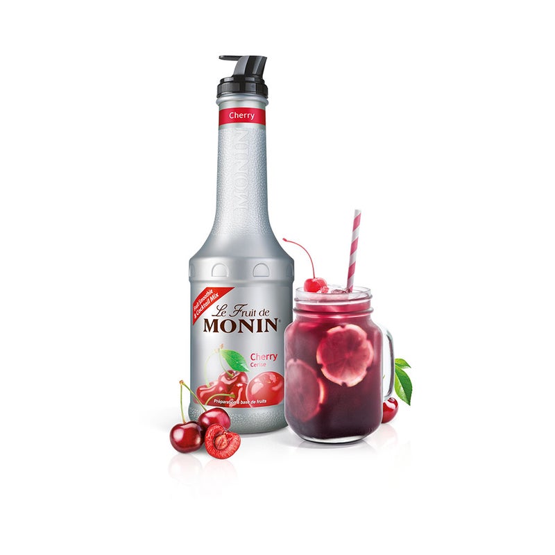 Monin Organic Cherry Puree 1Liters  - Image 2