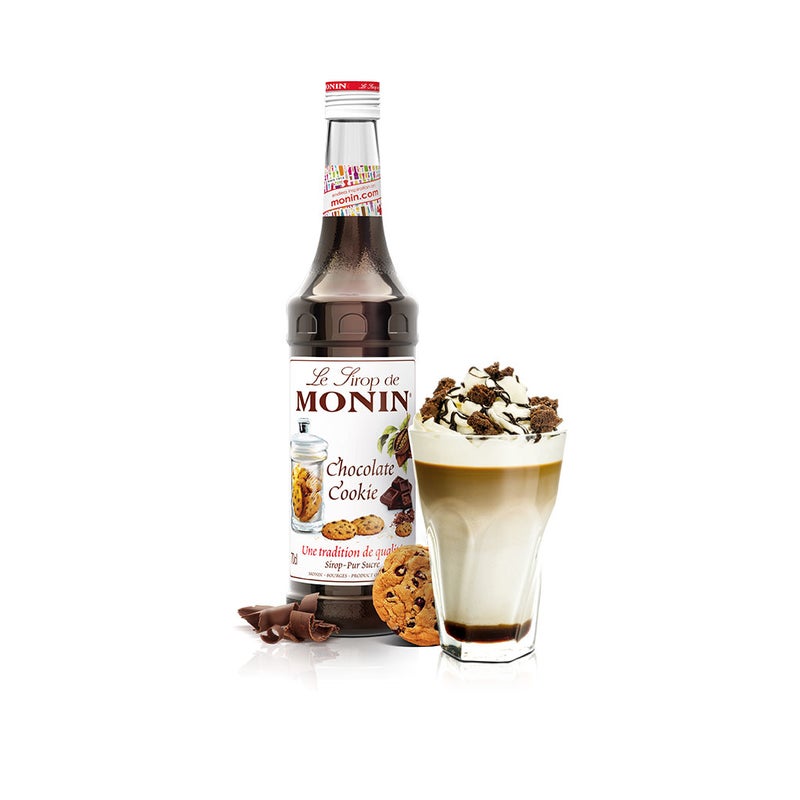 Monin Organic Chocolate Cookie Syrup 700ml  - Image 2