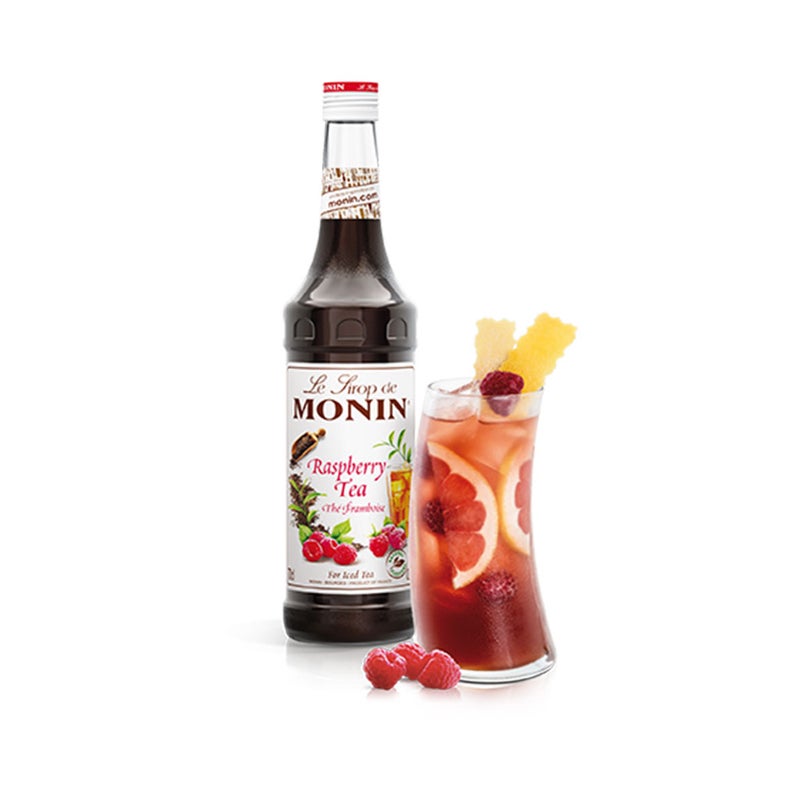 Monin Organic Raspberry Tea Syrup 700ml  - Image 2