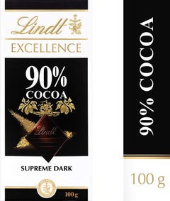 Excellence Intense Dark 90% Cacao Chocolate Bar 100grams - v1608377940/N43088743A_2