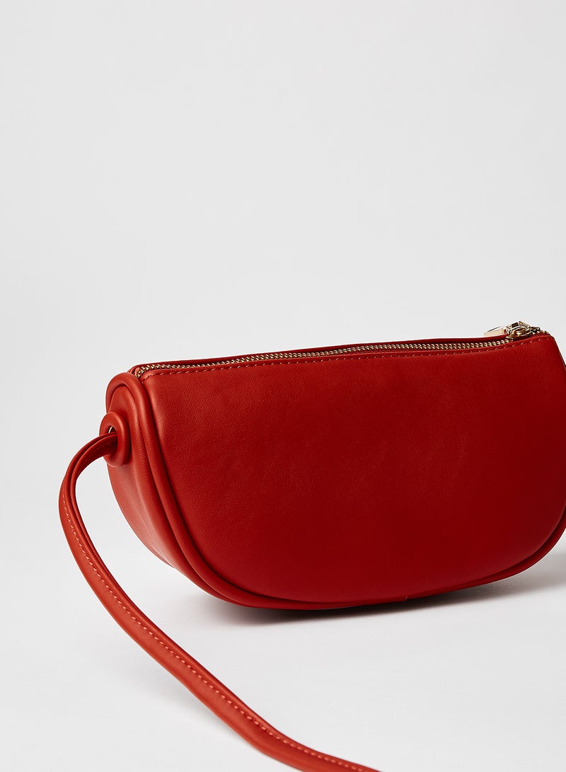 R&B - Mini Helmsley Casual Pu Womens Crossbody Bag Red - Image 1
