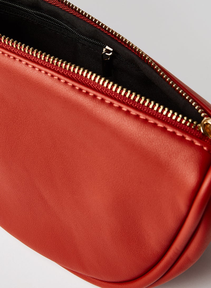 R&B - Mini Helmsley Casual Pu Womens Crossbody Bag Red - Image 1