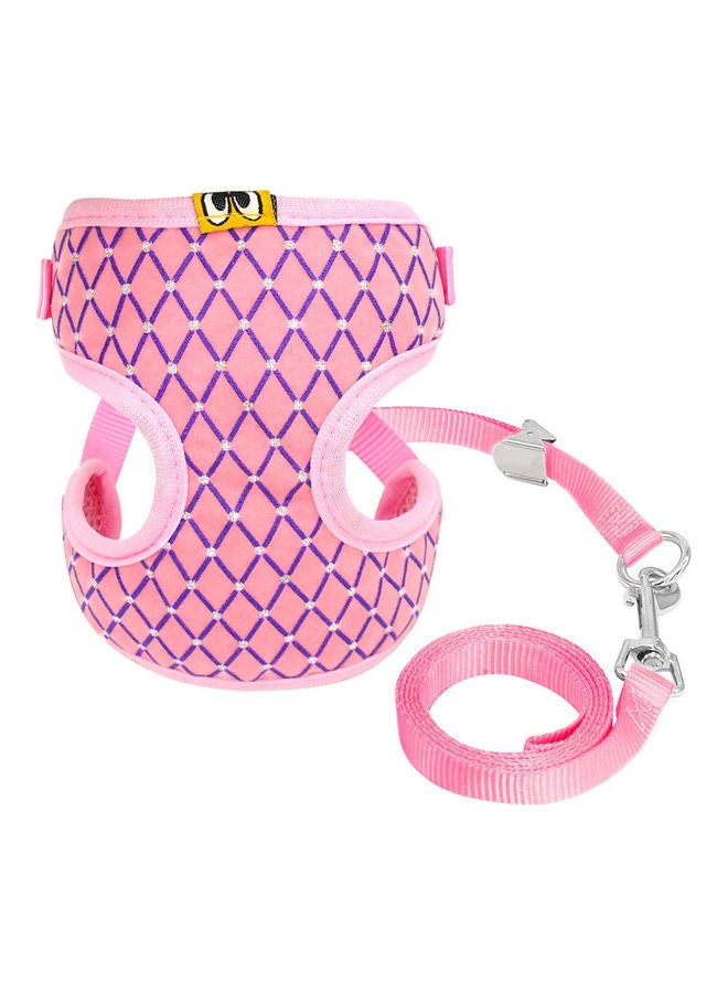 Generic Chest Traction Harness Belt Pink L  - Image 1