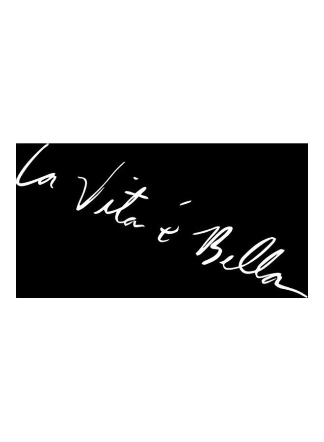 ملصق عاكس للسيارة بتصميم حروف عبارة "La Vita E Bella" - Image 1