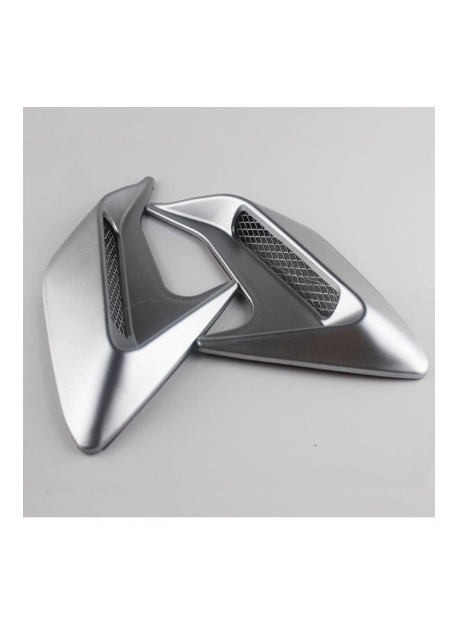 Generic Car Decorative Side Vent Air Flow Fender Intake Sticker  - Image 2