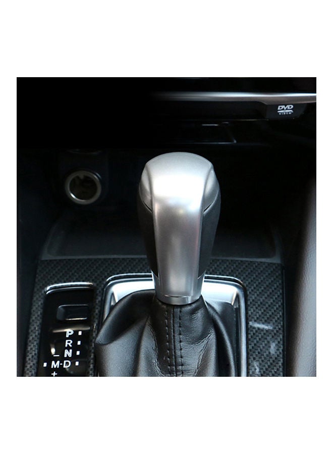 Generic Carbon Fiber Print Gear Shift Knob Cover for Mazda Cars  - Image 2