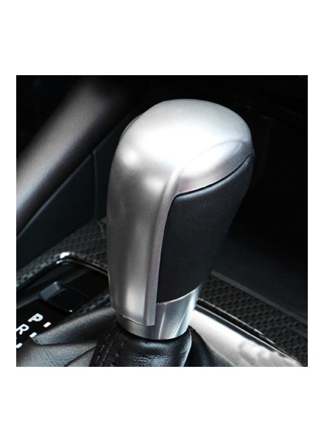 Generic Carbon Fiber Print Gear Shift Knob Cover for Mazda Cars  - Image 4