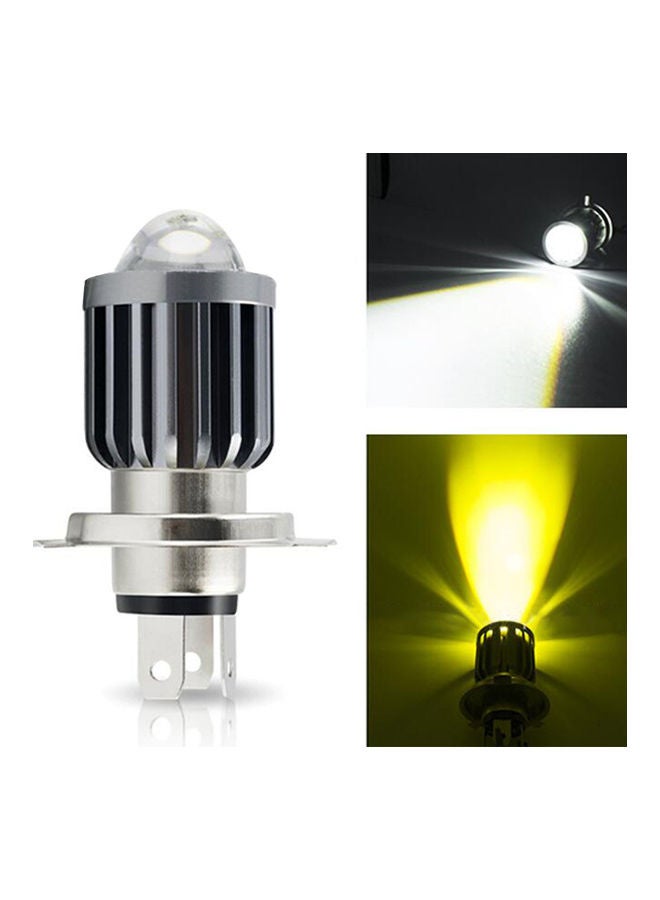 Generic - H4 H6 BA20D LED Motorcycle Headlight Bulb - Image 1
