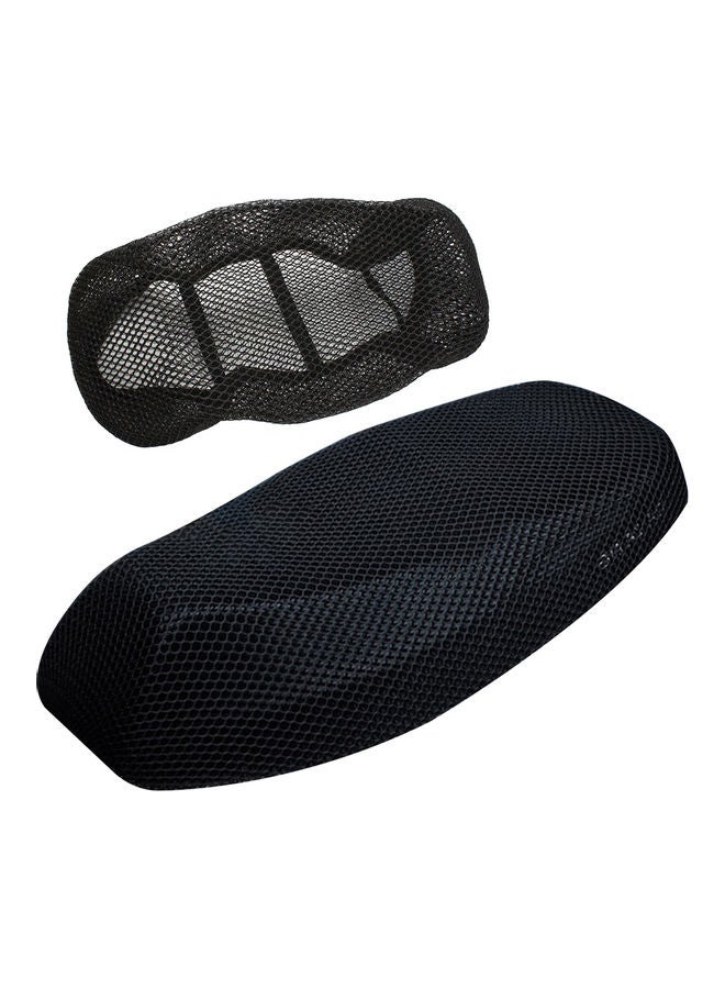 Summer Motorcycle Scooter Electric Bicycle Breathable 3D Mesh Seat Cover Cushion - Image 3