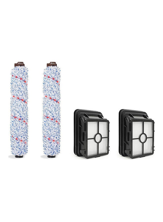 Generic Filters Roller Brushes Set For Bissell Cross Wave. 1866 Vacuum Cleaner Accessories 1785 White 27x27x27cm  - Image 1