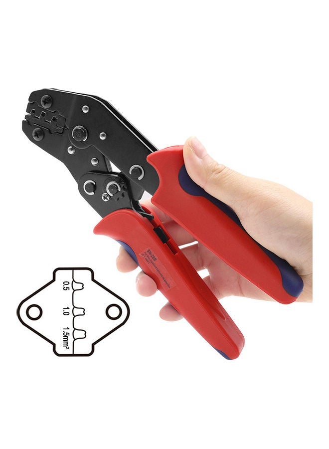 Generic Terminals Pliers And Interchangeable Dies Wire Crimper Tools Ratcheting 7Inch SN-28B multicolor 25*25*25cm  - Image 2