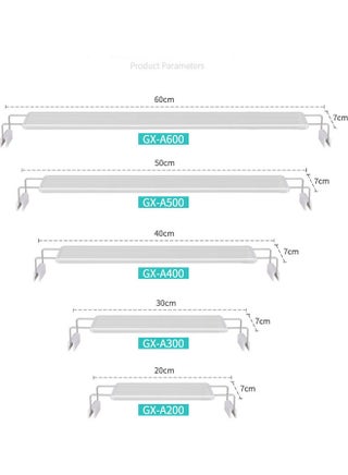 LED Lamp With Extensible Clip White 41 x 41 x 41cm - v1608382820/N43162239A_1