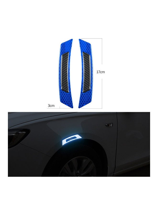 Carbon Fiber Car Reflective Strip Door Warning Reflector - Image 1