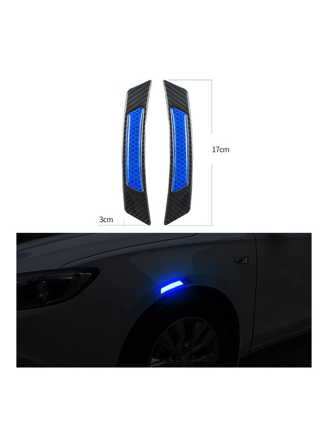 Carbon Fiber Car Reflective Strip Door Warning Reflector - Image 1