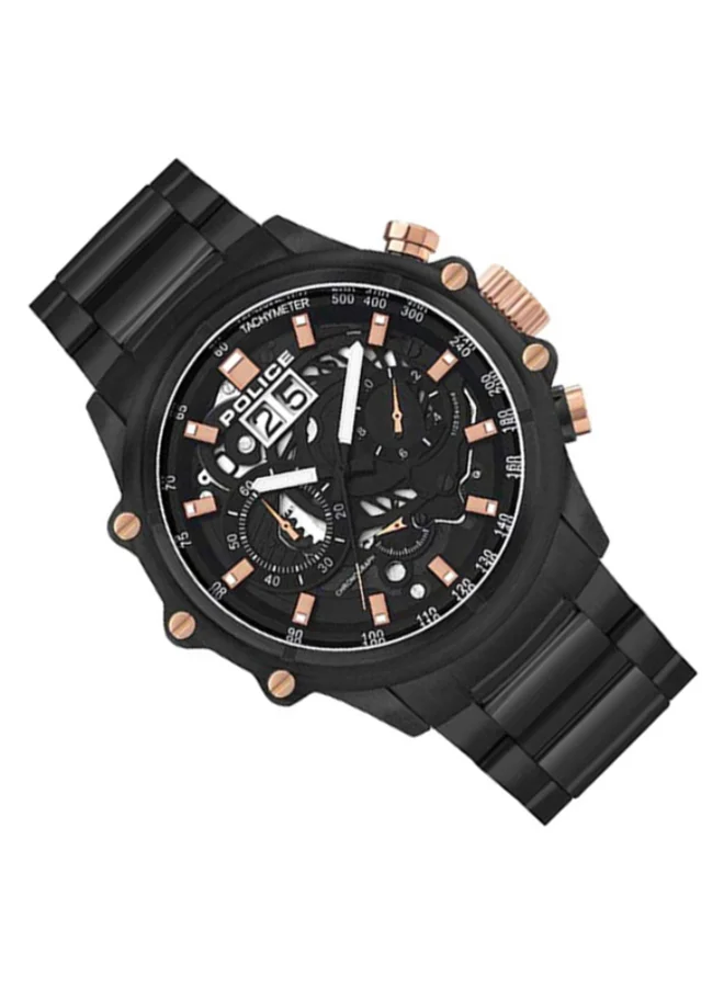 POLICE Stainless-Steel Chronograph Wrist Watch P 16018JSB-02M