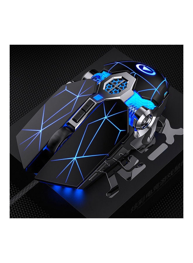 LED Backlit Wired Gaming Mouse Black - Image 3