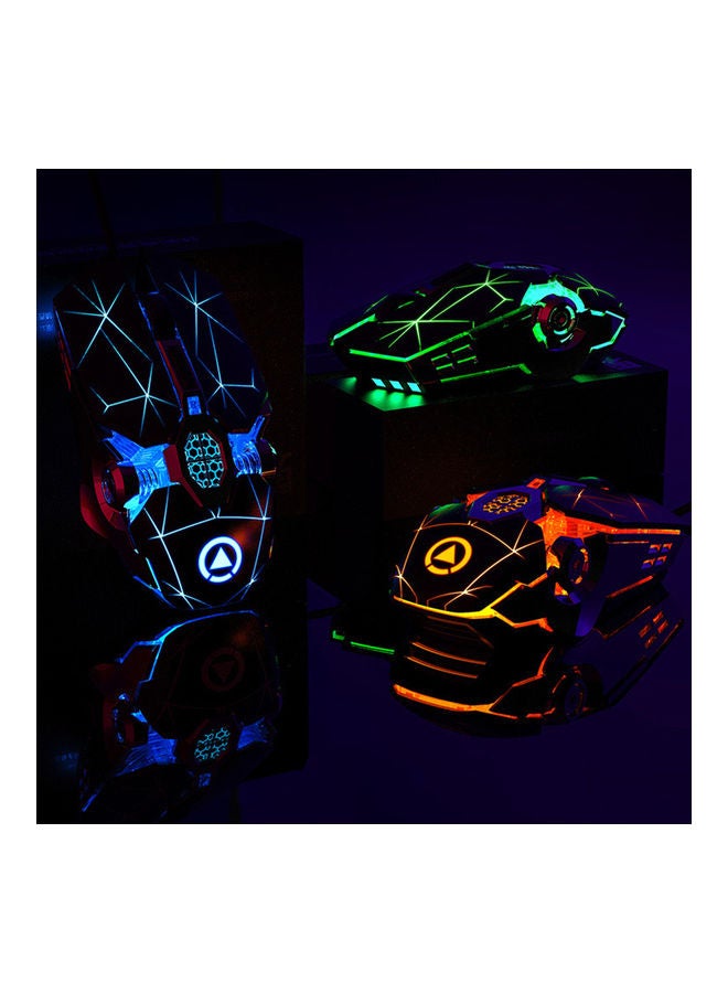 LED Backlit Wired Gaming Mouse Black - Image 4