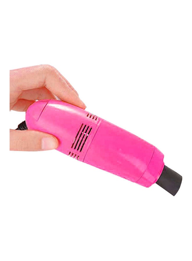 Mini USB Vacuum Cleaner Pink - Image 1