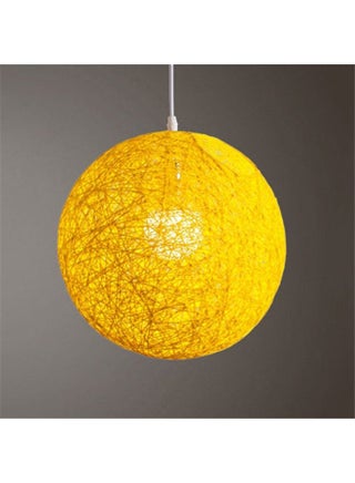 Ball Pendant Light Lamp Yellow 16x16x16cm - v1608387081/N43161463A_1