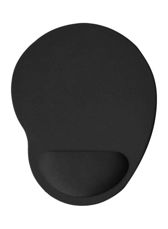 Generic Anti-Slip Gaming Mouse Pad With Wrist Support Black  - Image 1