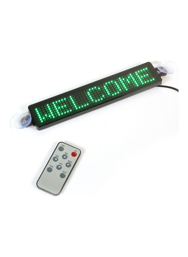 Car LED Programmable Sign Display Board