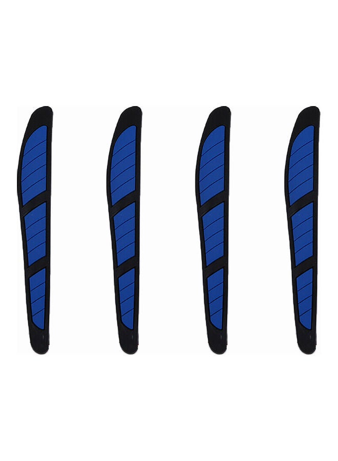 4-Piece Car Door Edges Rearview Mirror Guard Set - Image 1