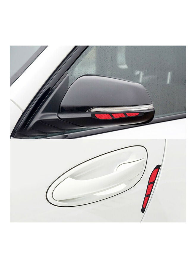 4-Piece Car Door Edges Rearview Mirror Guard Set - Image 2