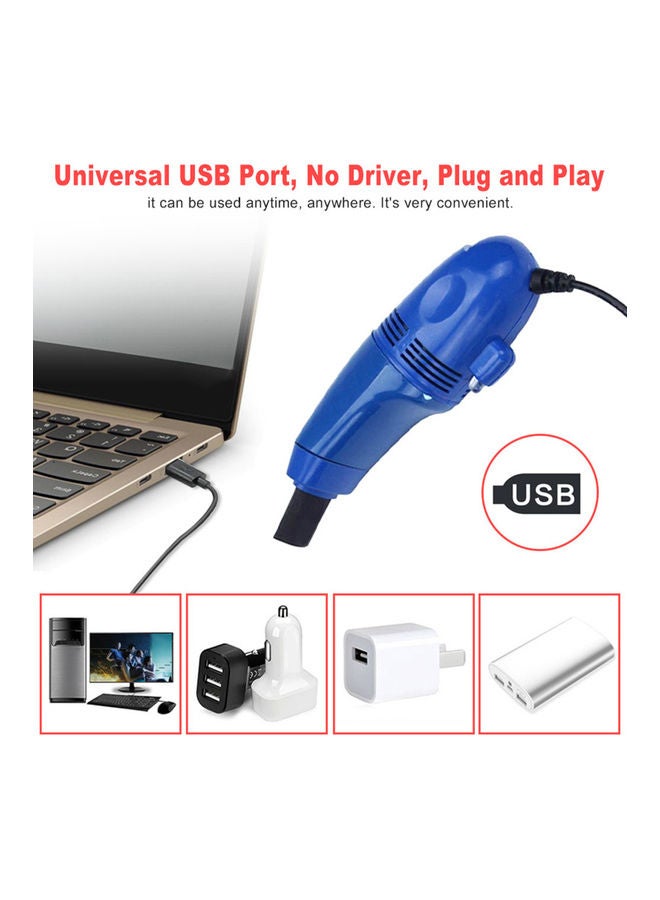 USB Keyboard Cleaning Brush Black - Image 3