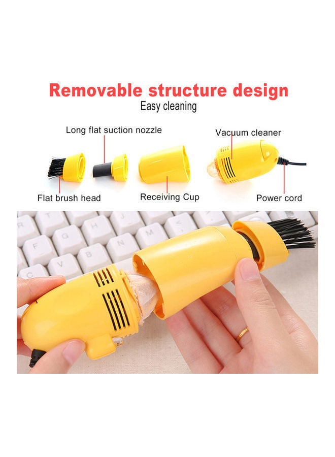 USB Keyboard Cleaning Brush Black - Image 5