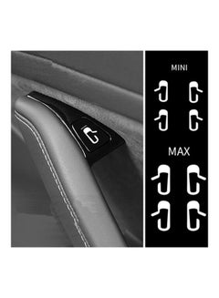 Generic 8-Piece Door Opening Tips White Luminous Sticker Kit Modified Trim  - Image 1