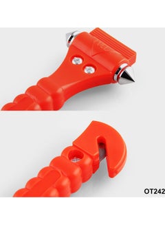 Generic 2-Piece Car Safety Emergency Hammer Window Glass Breaker  - Image 3