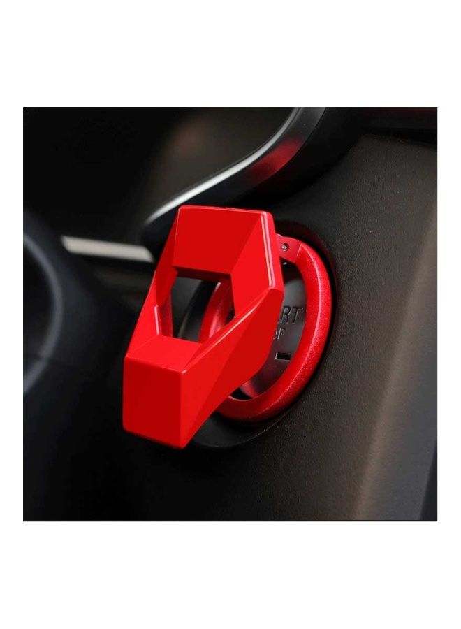 Car Engine Start Stop Ring Ignition Cover Trim - Image 1