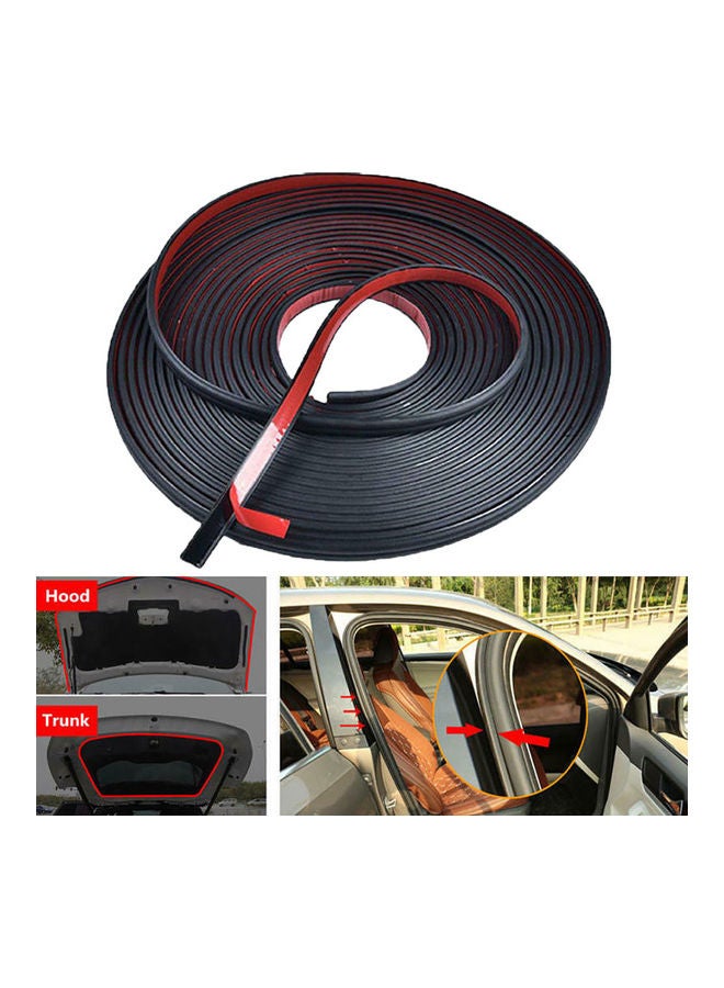 Generic L-Type Thicken Car Door Edge Rubber Seal Strip  - Image 2