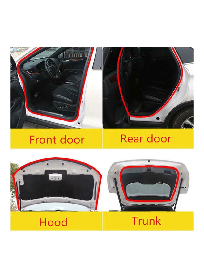 Generic L-Type Thicken Car Door Edge Rubber Seal Strip  - Image 4