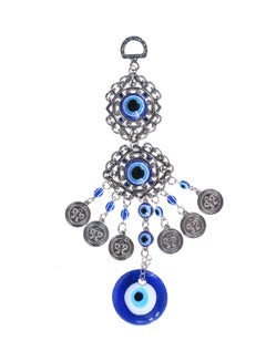 Evil Eye Amulet Protection Turkish Wall Hanging Home Decoration Blessing Gift Lucky Pendant Blue 9x9x9cm