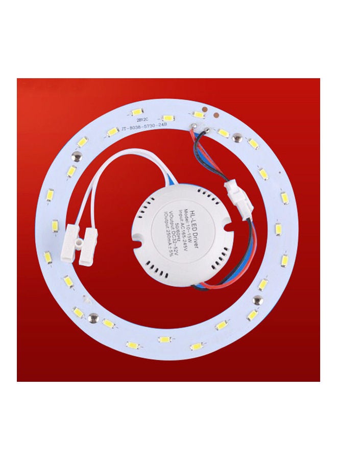 ضوء سقف LED بقطر 243 مم 18 واط 36 LED 5730 على لوحة ألمنيوم - Image 3