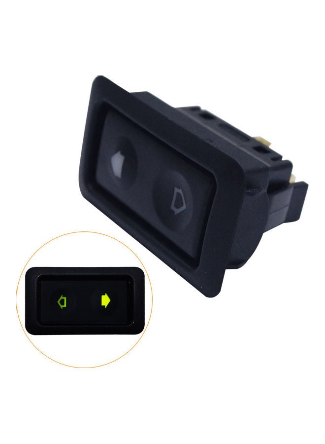 Generic Green LED Light Car Electric Power Window Button Switch  - Image 1