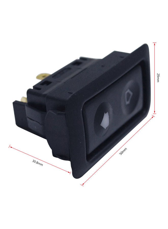 Generic Green LED Light Car Electric Power Window Button Switch  - Image 5