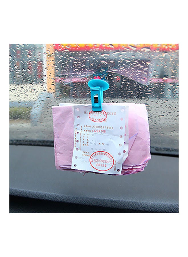 Generic 1 Pair Car Interior Window Curtain Clip Suction Cup Towel Ticket Holder Clamp  - Image 3