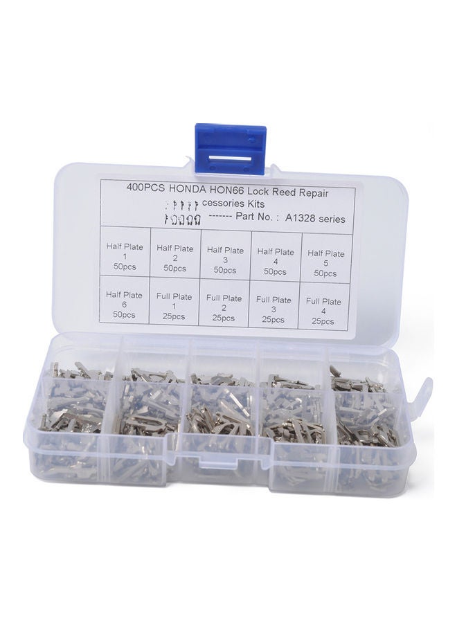 طقم ملحقات إصلاح قصبة قفل السيارة مكون من 400 قطعة وتناسب سيارة هوندا طراز Hon66 - Image 1