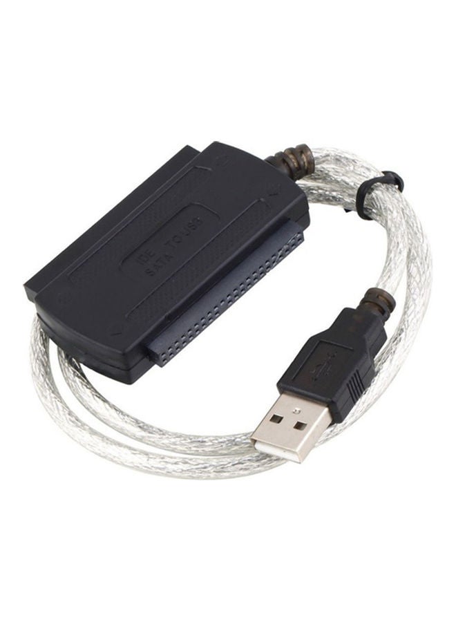 SATA/IDE Drive to USB 2.0 Adapter Converter Cable for 2.5/3.5 inch Hard Disk Black  - Image 4