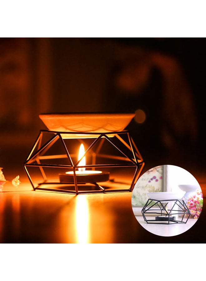 مصباح شمع لإذابة الزيت العطري للعلاج متعدد الألوان 20 x 10 x 20سم - Image 1