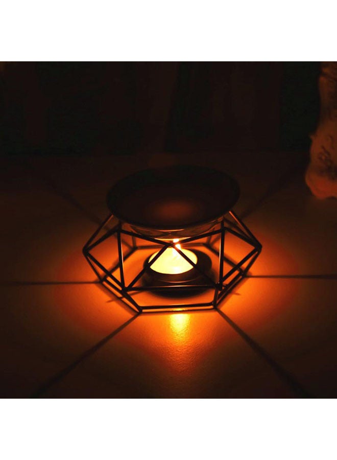 مصباح شمع لإذابة الزيت العطري للعلاج متعدد الألوان 20 x 10 x 20سم - Image 4