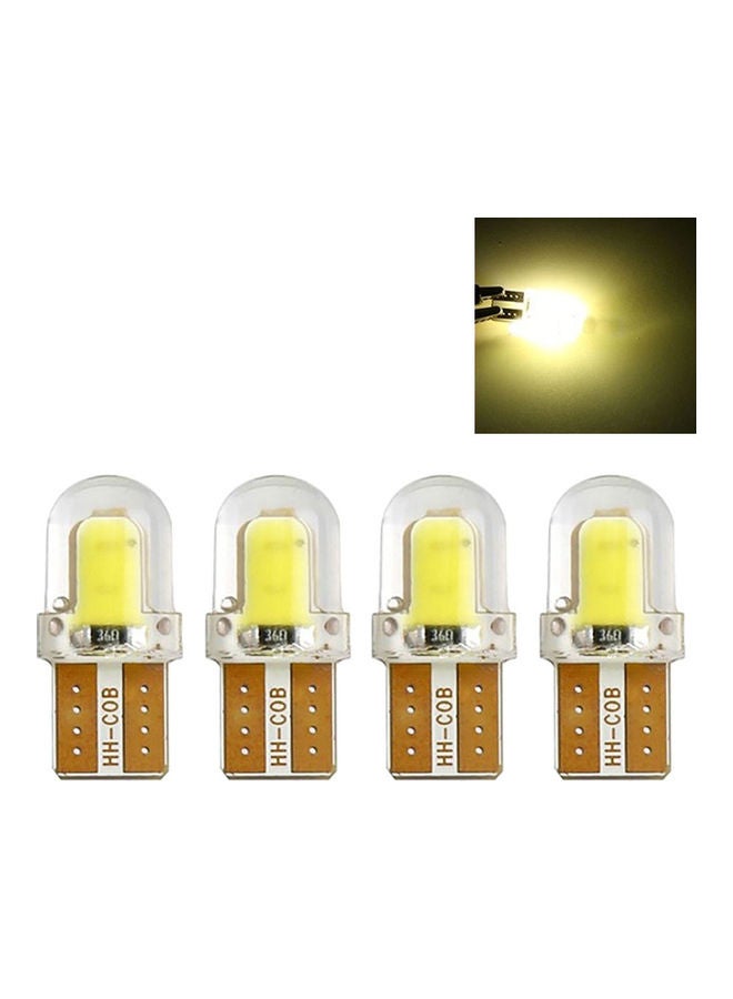 مجموعة مصابيح LED COB جانبية لإشارة الانعطاف مكوَنة من 4 قطع